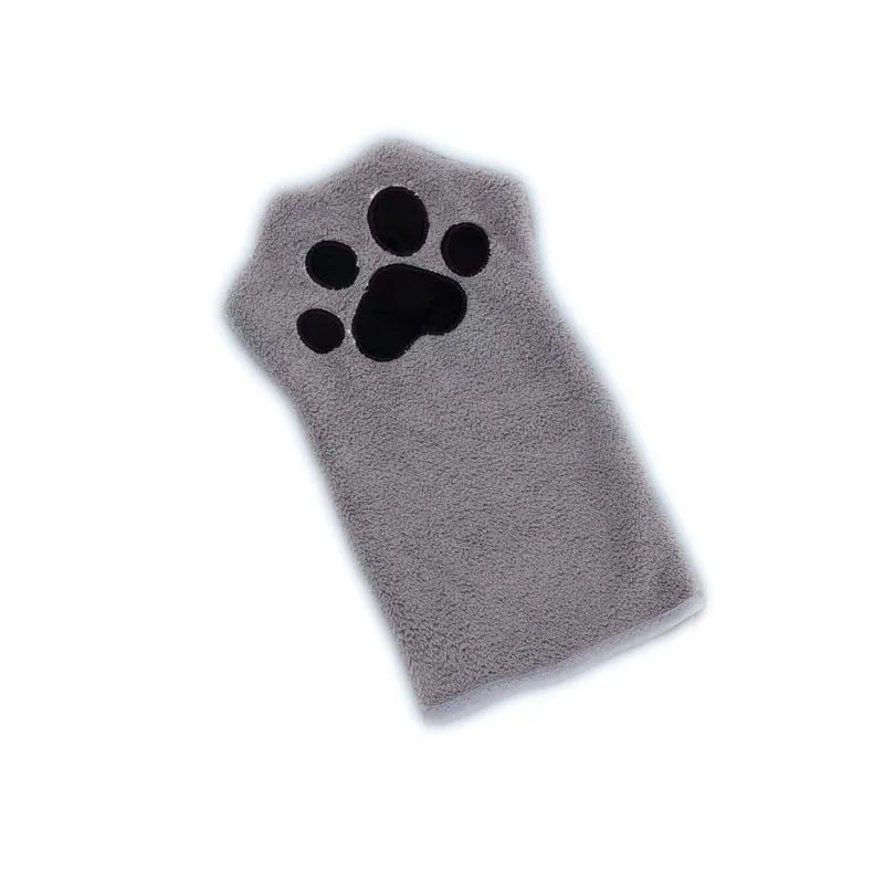 Luva de Microfibra de banho para Pets