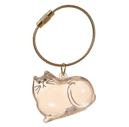 Porta Chaves de Acrílico para Pelos de Gatos