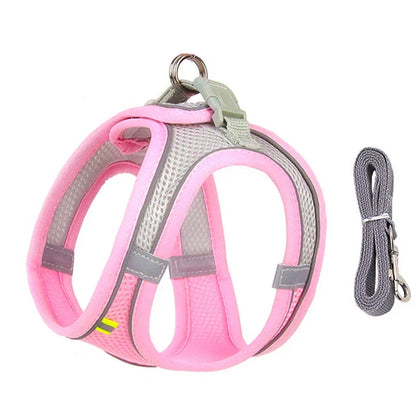 Peitoral Ajustável com Guia para Pets