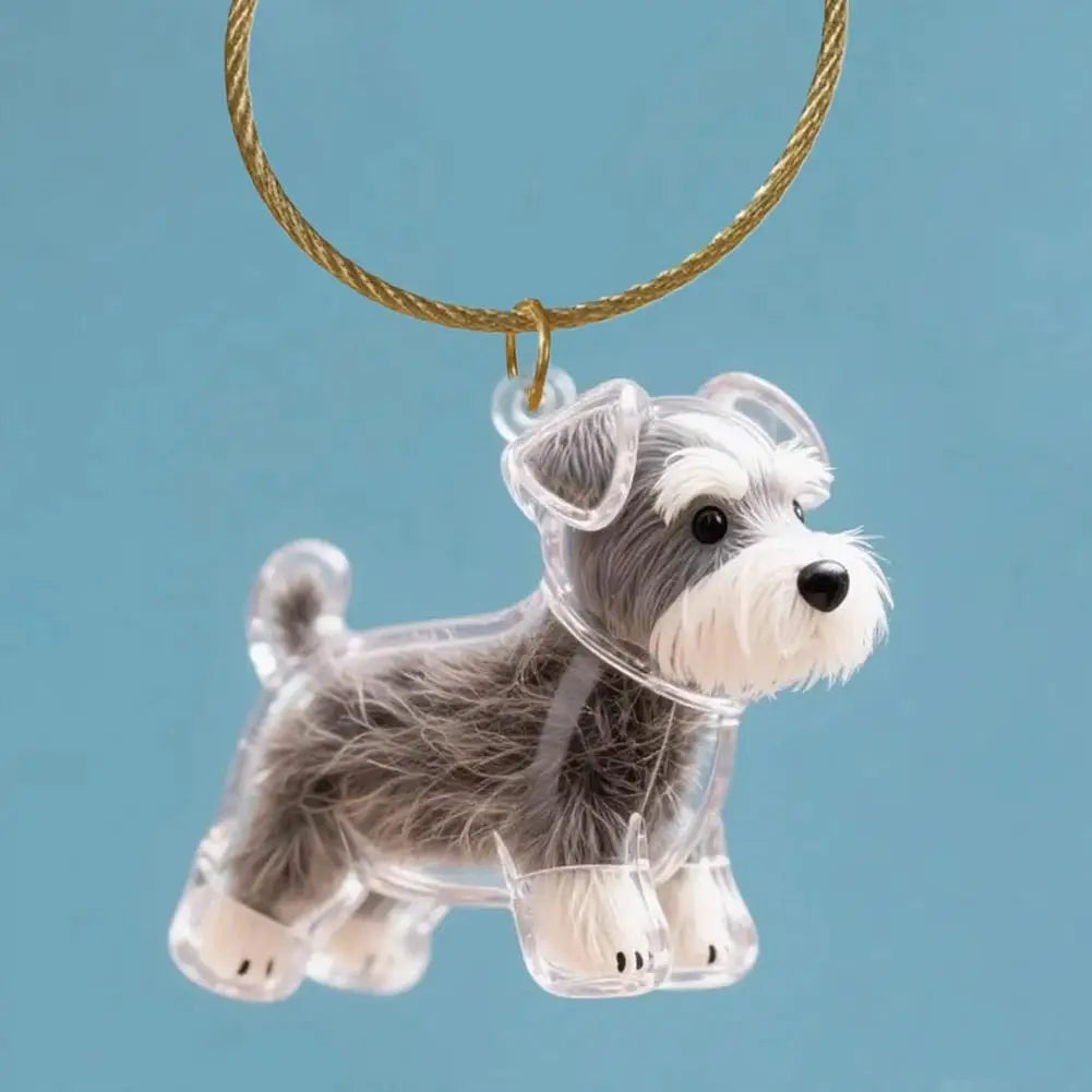 Chaveiro de Acrílico para Pelos de Cães
