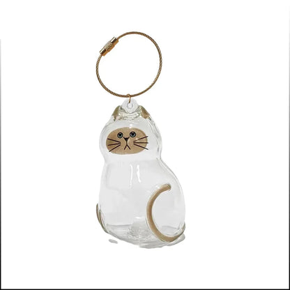 Porta Chaves de Acrílico para Pelos de Gatos