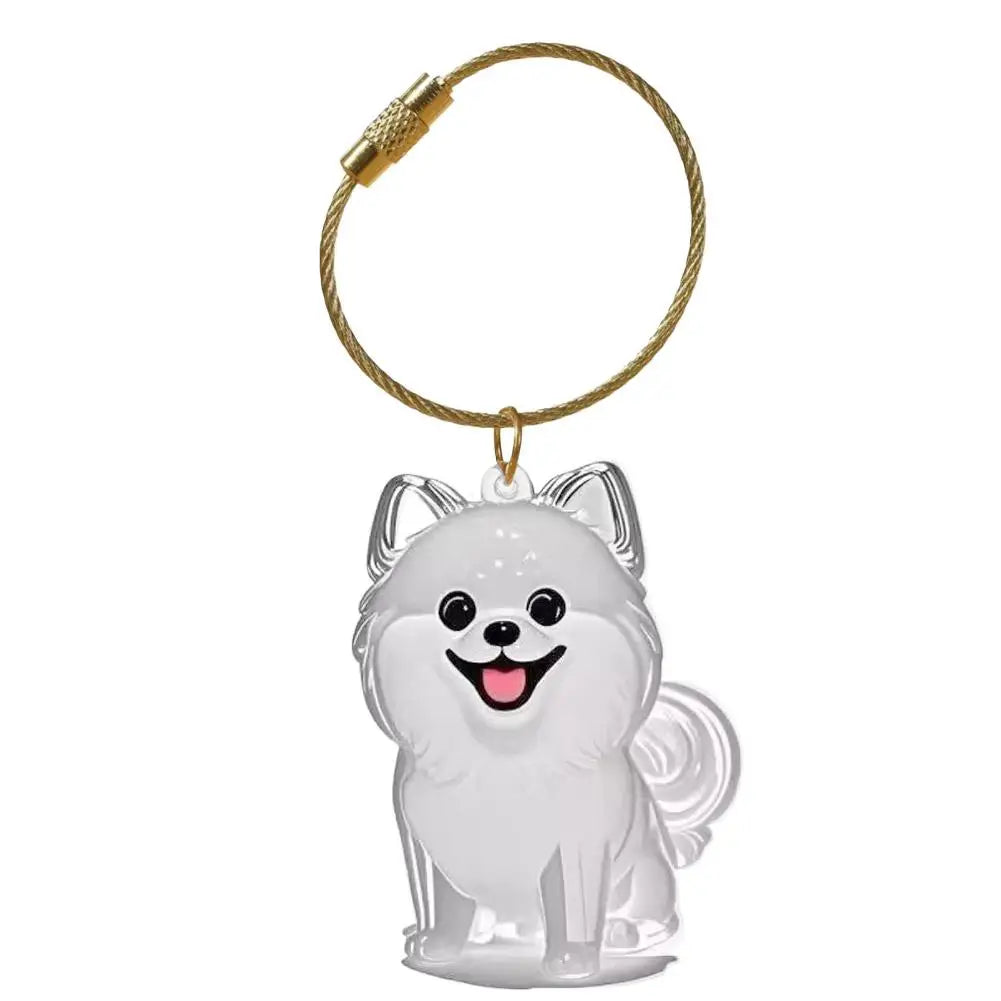 Chaveiro de Acrílico para Pelos de Cães