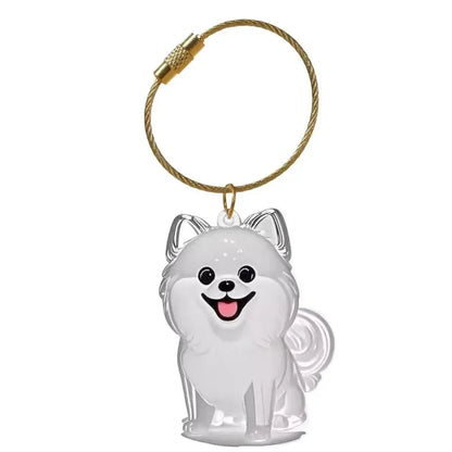 Chaveiro de Acrílico para Pelos de Cães
