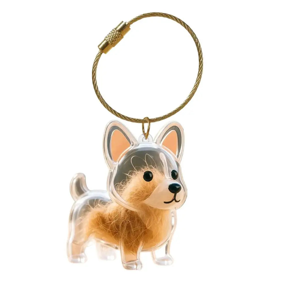 Chaveiro de Acrílico para Pelos de Cães