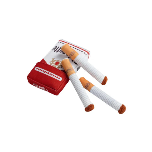Brinquedo Cigarro de Pelúcia para Cães