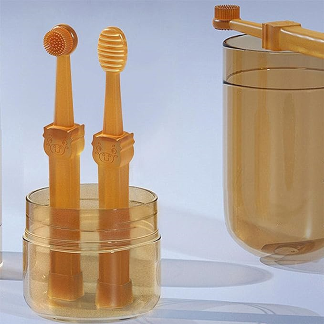 kit de Escovação de dente de Silicone para Pets