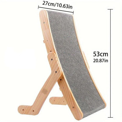 Arranhador Sustentável com Cartão para Gatos